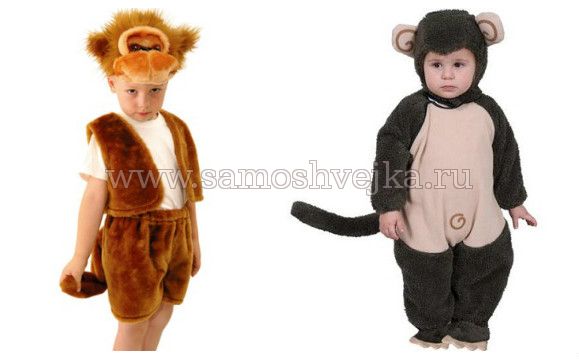 костюм обезьяны для детей