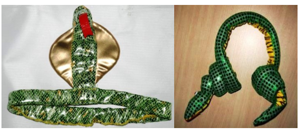 аксессуары костюма змеи