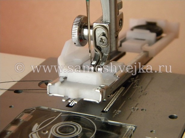 налаштування лапки на швейній машині