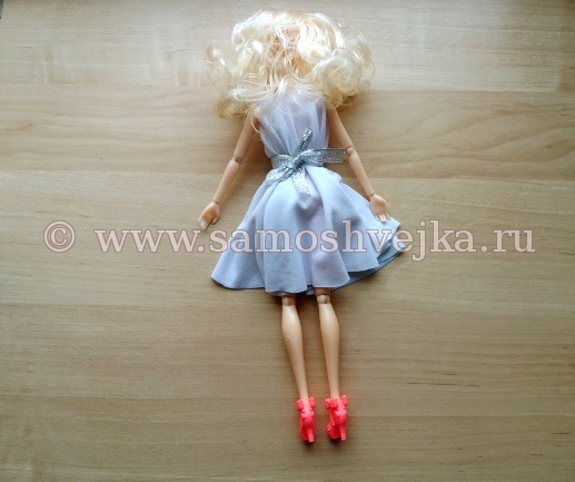 платье для куклы своими руками