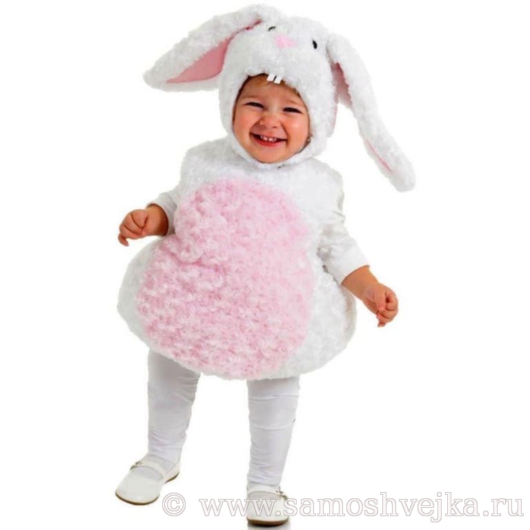 новогодний костюм зайца малышу