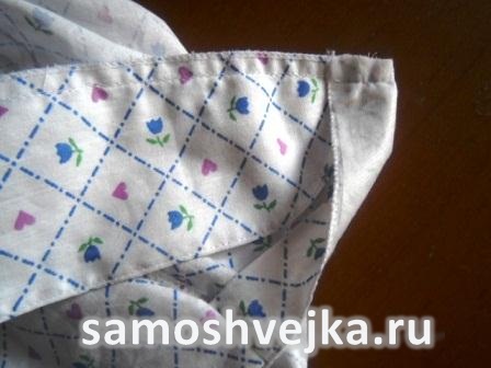 як втачать комір