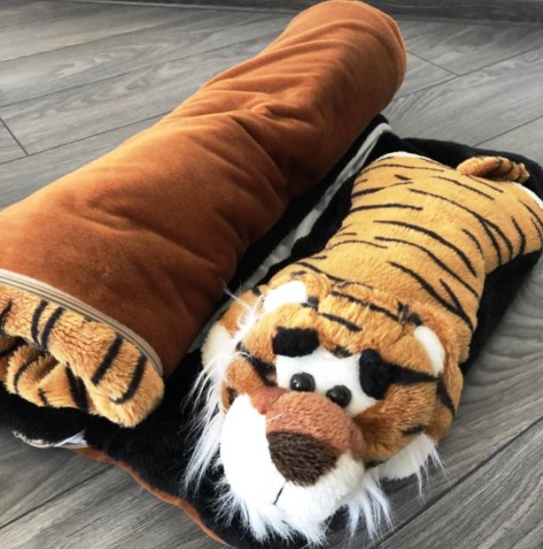 спальный мешок тигр