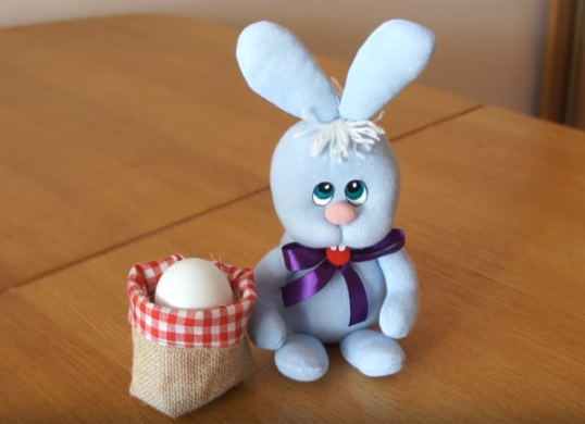 Выкройка зайца для пошива игрушки своими руками